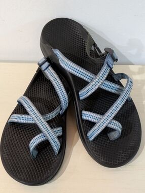 Chaco Sandals with Light Blue Straps Size 8.5